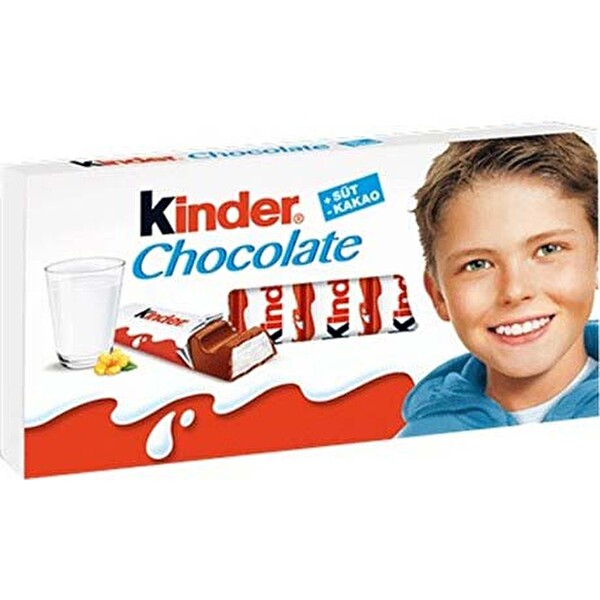 Ferrero Kinder Chocolate 8 li 100 g Ferrero Kinder Chocolate 8 li 100 g