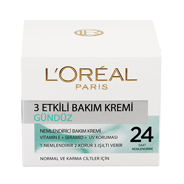 Loreal 3 Etkili Bakım Normal/Karma Loreal 3 Etkili Bakım Normal/Karma