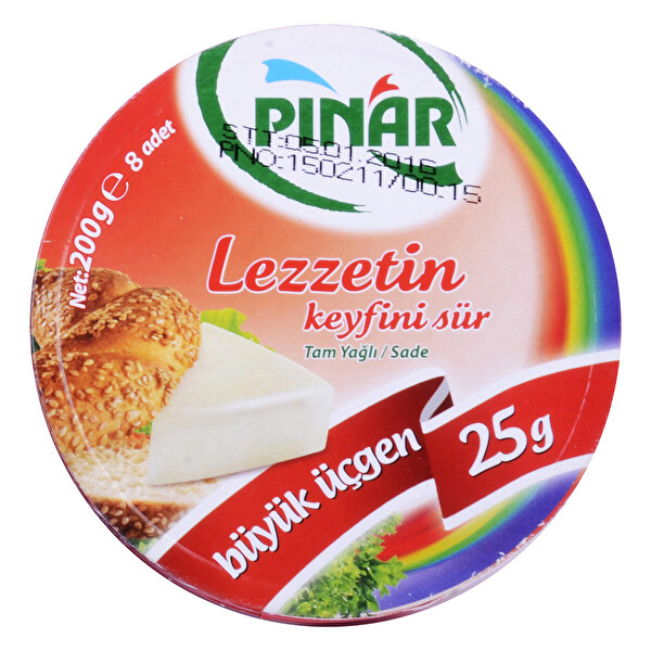 Pınar Üçgen Peynir 8*25 g