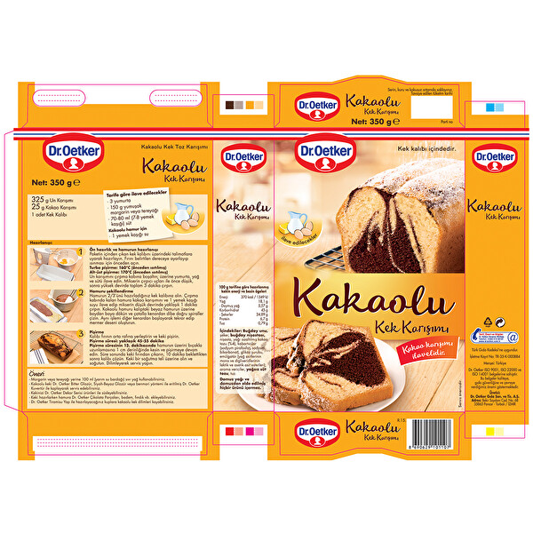 Dr Oetker Kekun Kakaolu 350 G 30096823 Carrefoursa