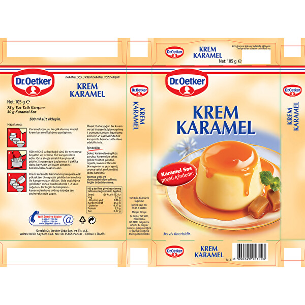 Dr Oetker Krem Karamel 105 G 30096947 Carrefoursa