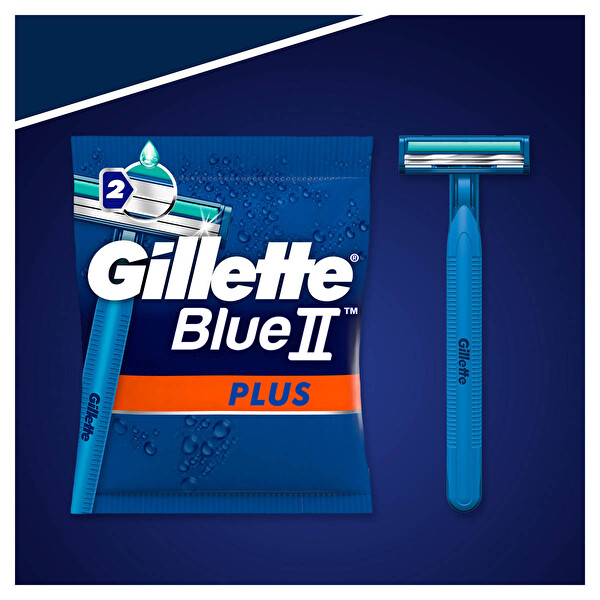 Gillette Blue2 Plus Kullan At Tıraş Bıçağı 10'lu Gillette Blue2 Plus Kullan At Tıraş Bıçağı 10'lu