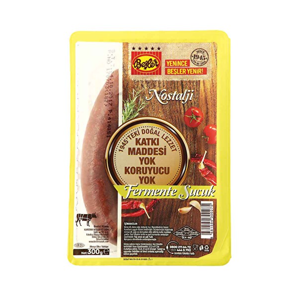 Beşler Nostalji Sucuk 250 g