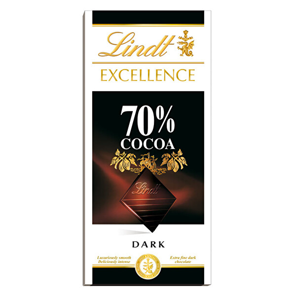 Lindt Excellence Dark Çikolata 100 g 70% Kakao Lindt Excellence Dark Çikolata 100 g 70% Kakao