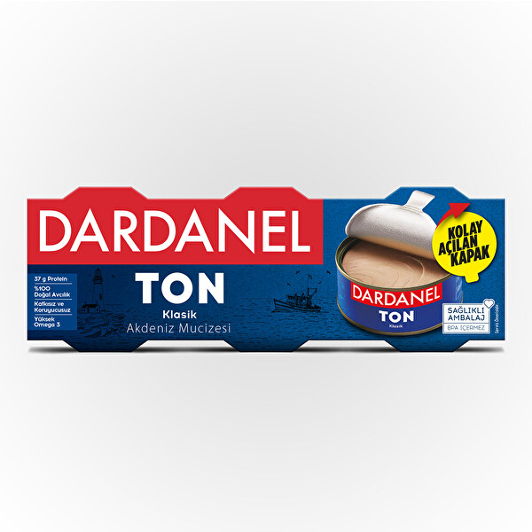 Dardanel Klasik Ton Balığı 3x75 Gr
