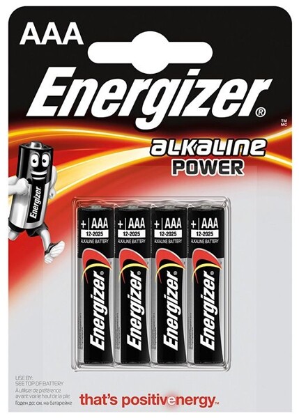 energizer e92 4 lu alk ince kalem pil