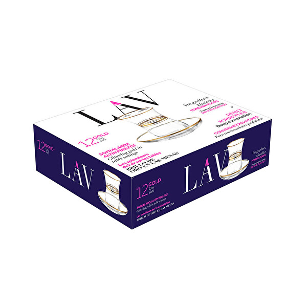 Lav Gold Çay Seti 12 Parça Lav Gold Çay Seti 12 Parça