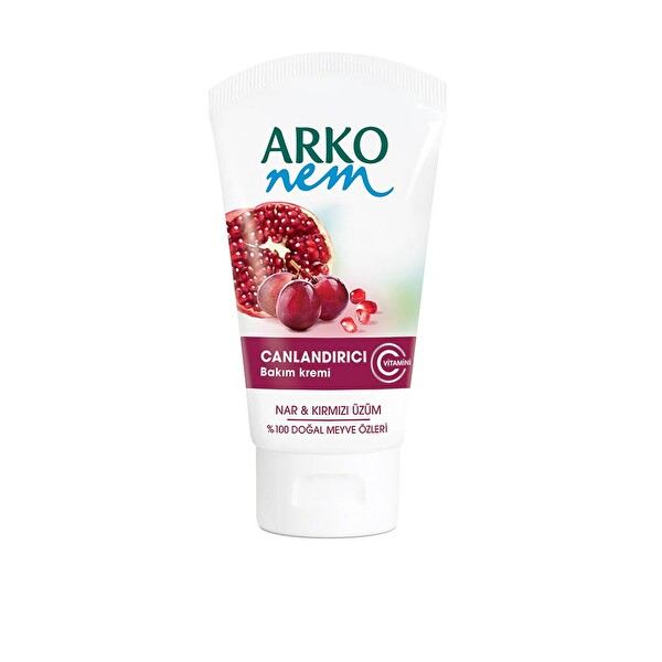 Arko Nem Meyveli Bakım Kremi 75 ml Nar & Üzüm Arko Nem Meyveli Bakım Kremi 75 ml Nar & Üzüm