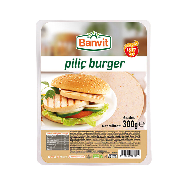 bim tavuk burger