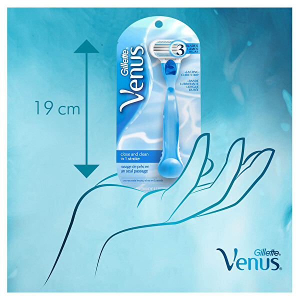 Gillette Venus Pembe Kadın Tıraş Makinesi Yedekli Gillette Venus Pembe Kadın Tıraş Makinesi Yedekli