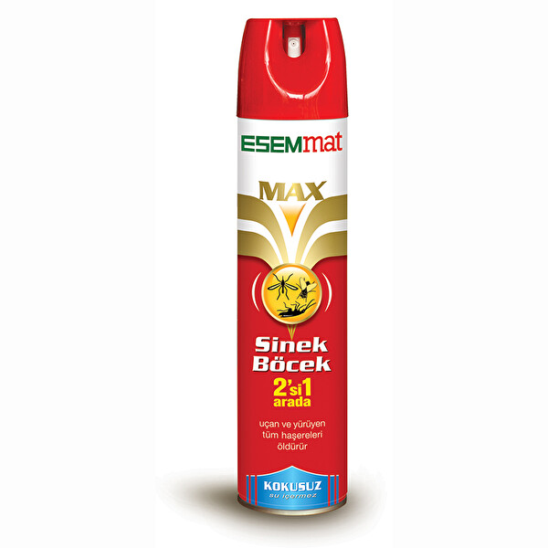 Esemmat Max Sprey 300 ml Sinek Böcek 2'si 1 Arada