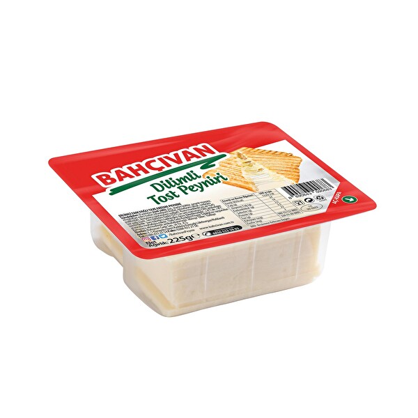 Bahçıvan Dilimli Tost Kaşar Peyniri 225 g Bahçıvan Dilimli Tost Kaşar Peyniri 225 g