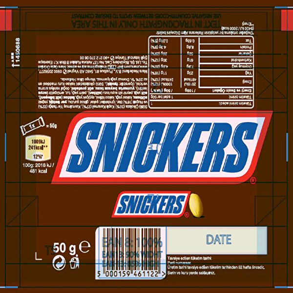 Snickers Çikolata 50 g 30099475 CarrefourSA