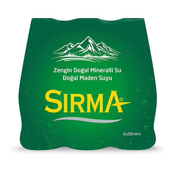 Sırma Maden Suyu 200 ml Tekli Sırma Maden Suyu 200 ml Tekli