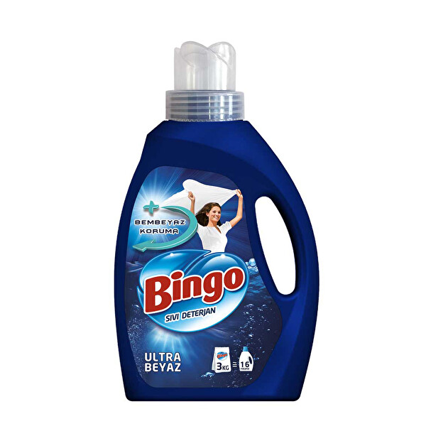 Bingo Sıvı Matik 1040 ml Ultra Beyaz Bingo Sıvı Matik 1040 ml Ultra Beyaz