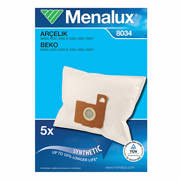 Menalux 8034 Süpürge Torbası Menalux 8034 Süpürge Torbası