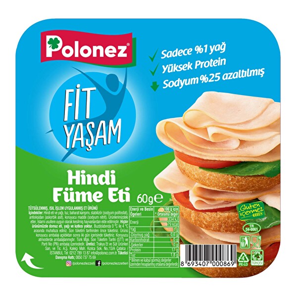 Polonez Hindi Füme Eti 60 g 30108303 CarrefourSA