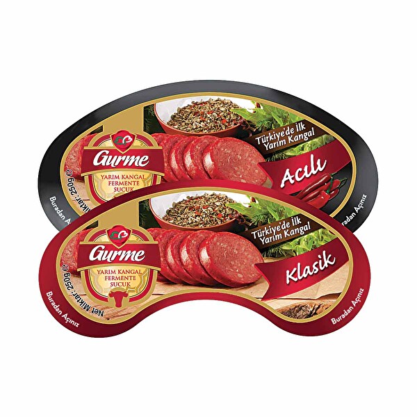 Gurme Vakumlu Kangal Sucuk Acılı 250 g Gurme Vakumlu Kangal Sucuk Acılı 250 g