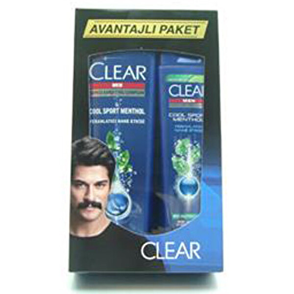 Clear Coolmen Şampuan 350 ml + Clear Krem 180 ml Clear Coolmen Şampuan 350 ml + Clear Krem 180 ml