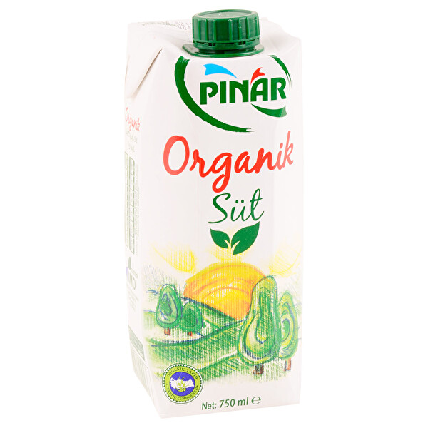 Pınar Organik Süt 750 g Pınar Organik Süt 750 g