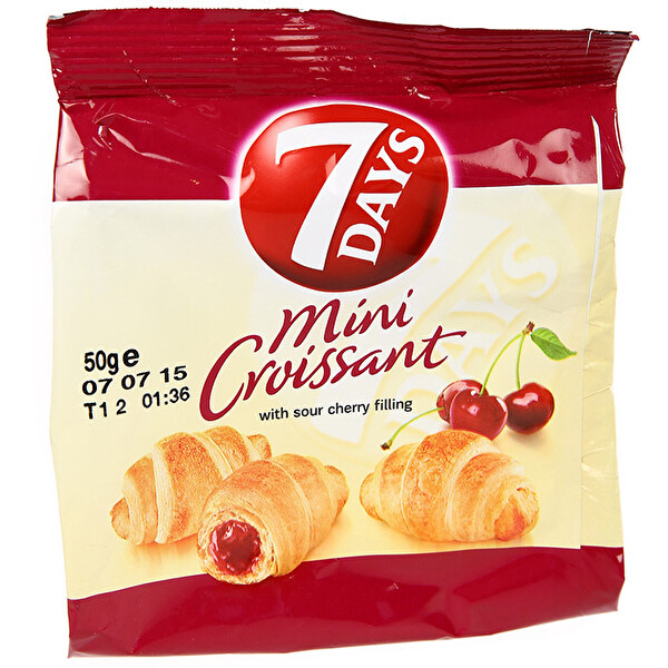 7Days Mini Kruvasan Kirazlı 60 g 7Days Mini Kruvasan Kirazlı 60 g