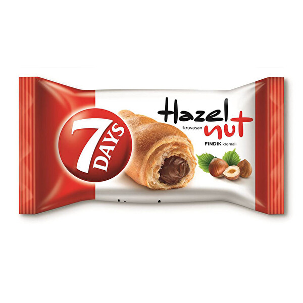 7Days Kruvasan Fındıklı Tekli 60 g 7Days Kruvasan Fındıklı Tekli 60 g