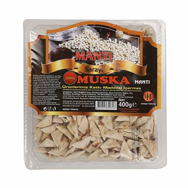 Evman Kayseri Ev Mantısı 400 g Evman Kayseri Ev Mantısı 400 g
