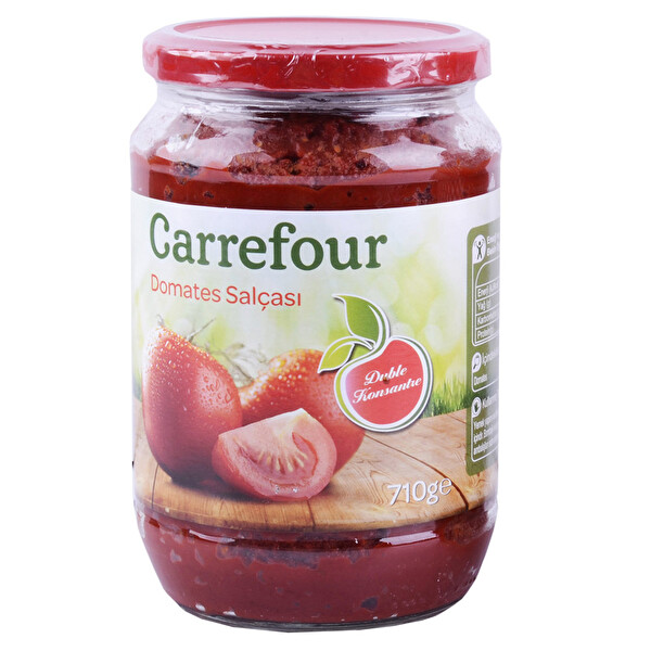 Carrefour Domates Salçası 720 Cc Cam Kav