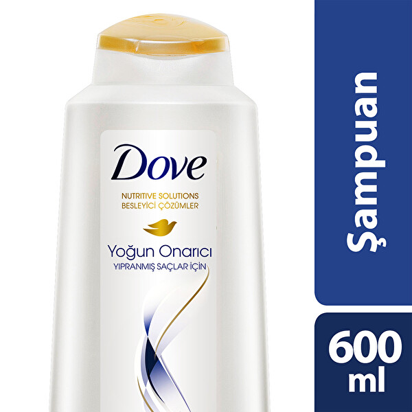 Dove Yoğun Onarıcı Yıpranmış Saçlar İçin Şampuan 600 ml Dove Yoğun Onarıcı Yıpranmış Saçlar İçin Şampuan 600 ml