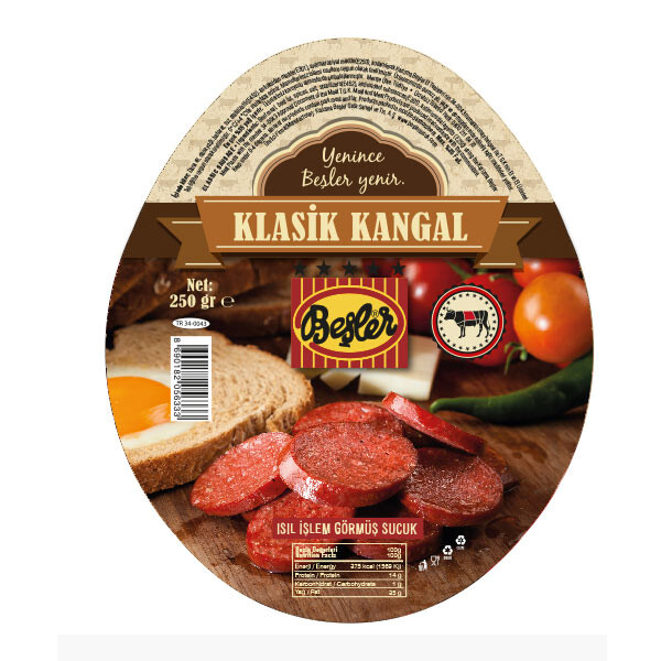 Besler Klasik Kangal Sucuk 250 G 30112785 Carrefoursa