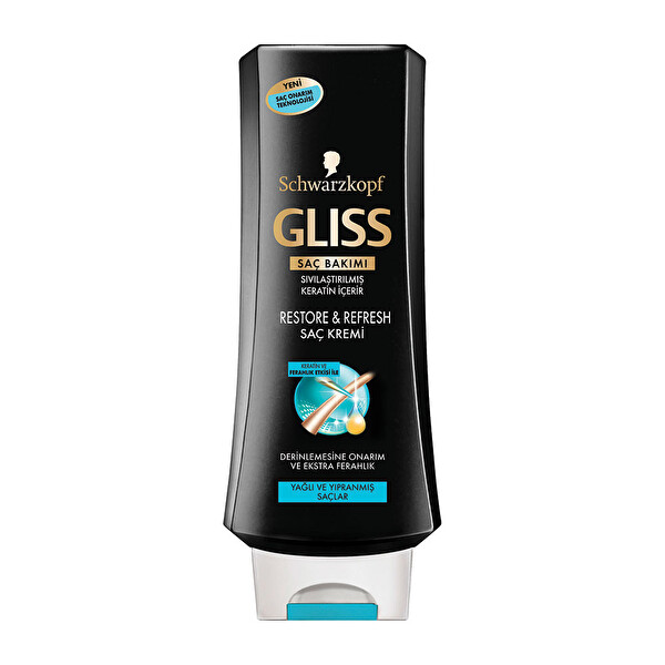 Gliss Saç Kremi Restore & Refresh 400 ml Gliss Saç Kremi Restore & Refresh 400 ml