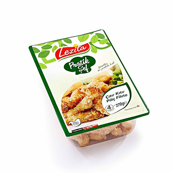 Lezita Çıtır Kıtır Piliç Fileto 270 g Lezita Çıtır Kıtır Piliç Fileto 270 g