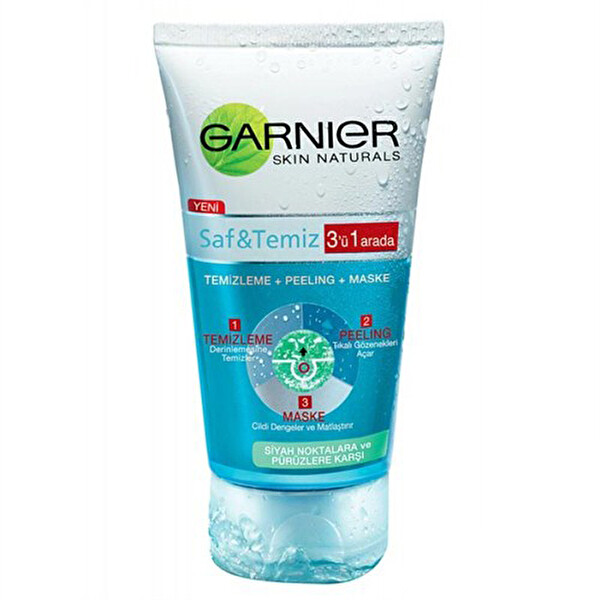 Garnier Saf&Temiz 3'ü 1 Arada 50 ml Garnier Saf&Temiz 3'ü 1 Arada 50 ml