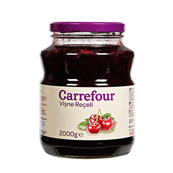 Carrefour Vişne Reçeli 2 kg Carrefour Vişne Reçeli 2 kg