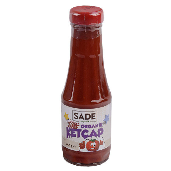 Sade Organik Acı Ketçap 350 g Sade Organik Acı Ketçap 350 g