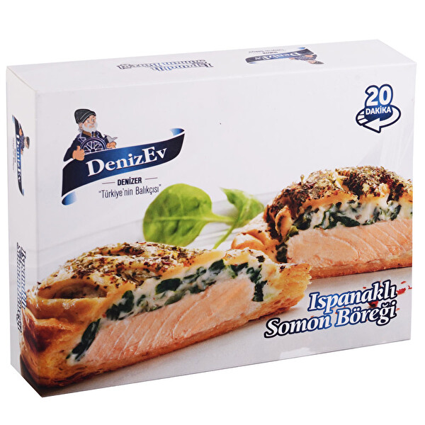 Ispanaklı Somon Böreği Ispanaklı Somon Böreği