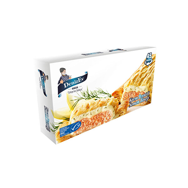 Krem Peynirli Somon Böreği Krem Peynirli Somon Böreği