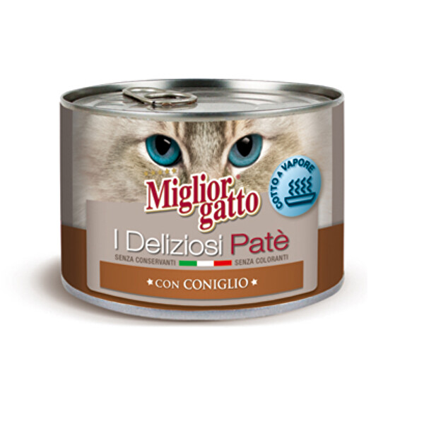 Pate Tavşanlı Kedi Maması 200 g Pate Tavşanlı Kedi Maması 200 g