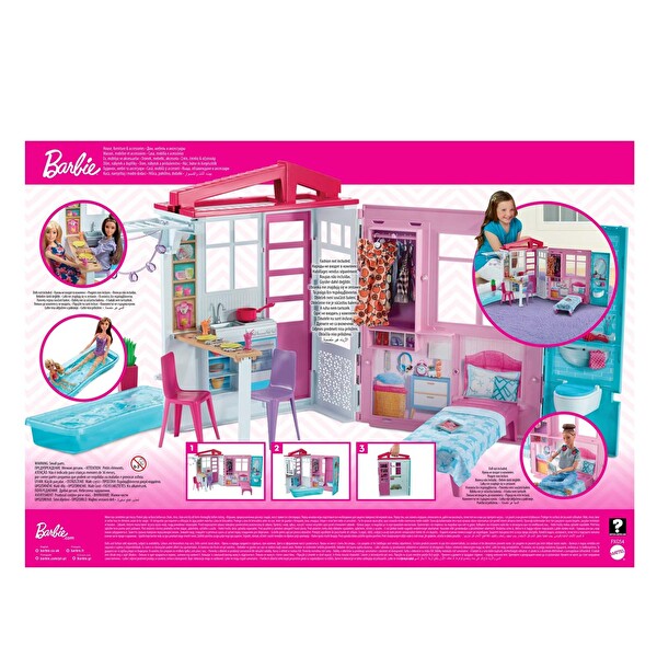 barbie nin portatif evi