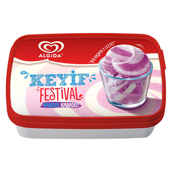 Algida Festival Karadut Vanilya 750 ml Algida Festival Karadut Vanilya 750 ml
