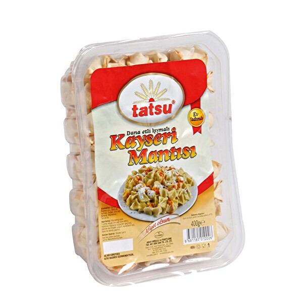 Tatsu Dana Kıyma Mantı 400 g Tatsu Dana Kıyma Mantı 400 g