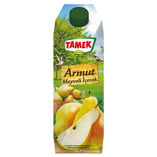 Tamek Armut Meyveli İçecek 1 LT (TP) Tamek Armut Meyveli İçecek 1 LT (TP)