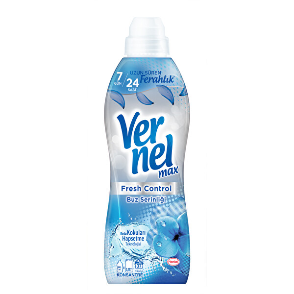 Vernel Max Konsantre Sıvı Çamaşır Yumuşatıcısı Buz Serinliği 880 ml