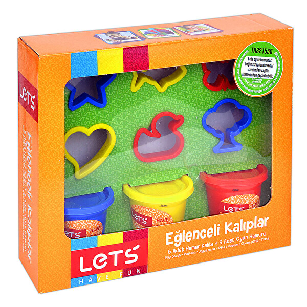 Lets Eğlenceli Kalıplar 210 G 3 Renk Lets Eğlenceli Kalıplar 210 G 3 Renk