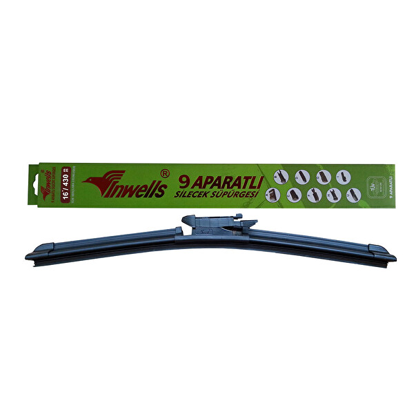 9 Aparatllı Silecek Süpürgesi 430mm 9 Aparatllı Silecek Süpürgesi 430mm
