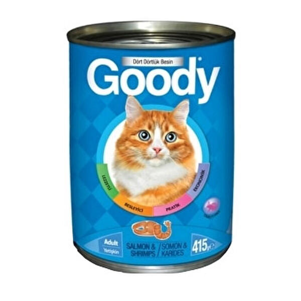 Goody Somon & Karidesli Kedi Konservesi 415 g Goody Somon & Karidesli Kedi Konservesi 415 g