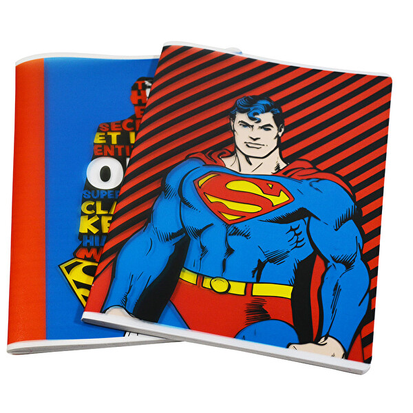 Umur Superman Pp. A4 60 Yapraklı Çizgili Defter