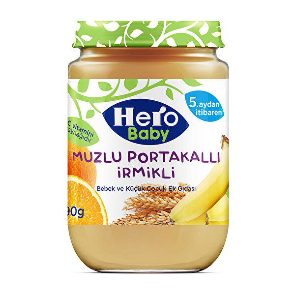 Hero Baby Muzlu Portakallı / Büyük Porsiyon Hero Baby Muzlu Portakallı / Büyük Porsiyon