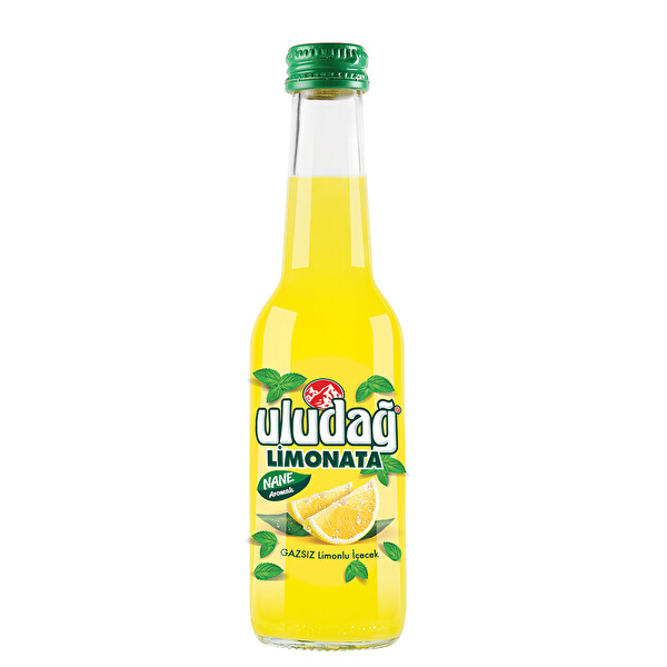 Uludağ Nane Aromalı Limonata 250 ml Cam Uludağ Nane Aromalı Limonata 250 ml Cam