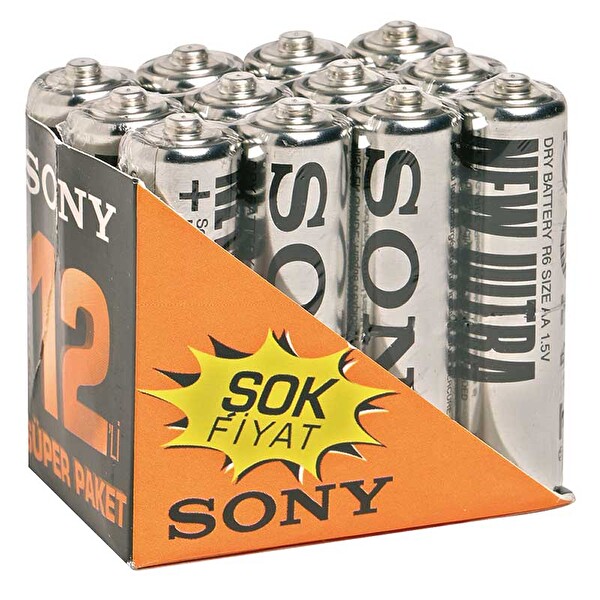 Sony Kalem Pil 12'li Sony Kalem Pil 12'li